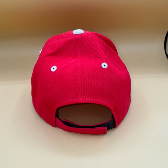 Dale Earnhardt Jr. NASCAR Red Baseball Cap Number 8 Embroidered Signature, EUC‎ - Picture 4 of 9